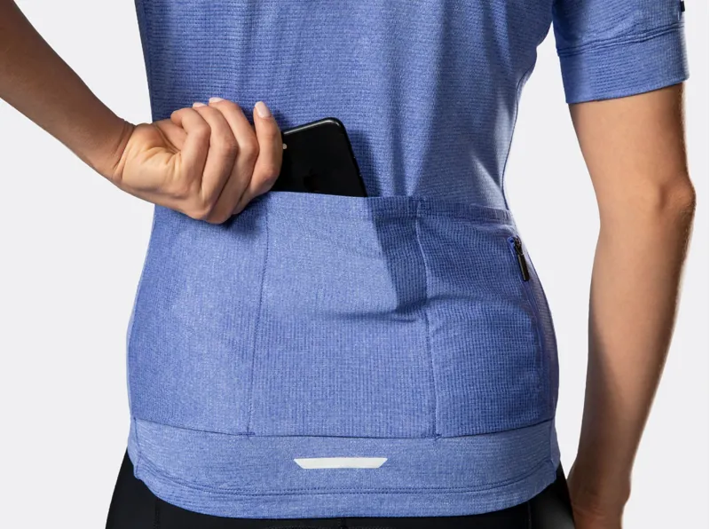 Bontrager Anara Women's Short Sleeve Jersey in Purple-3